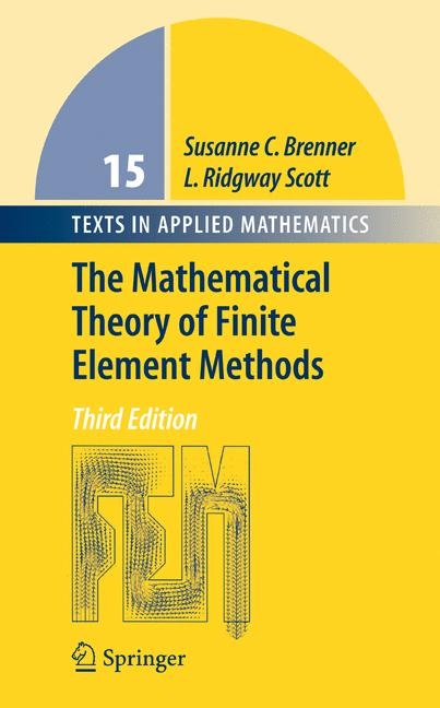 Mathematical Theory of Finite Element Methods -  Susanne Brenner,  Ridgway Scott