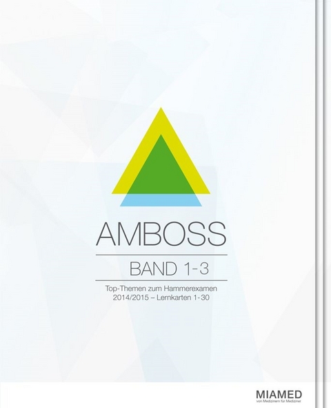 AMBOSS Top-120-Lernkarten (Skript), 3 Bände