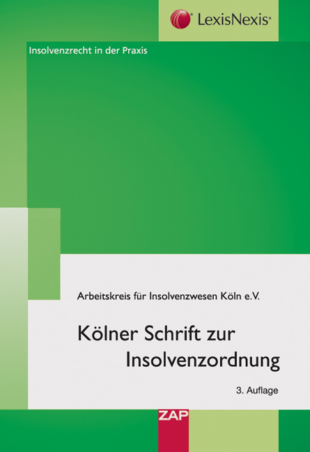 Kölner Schrift zur Insolvenzordnung