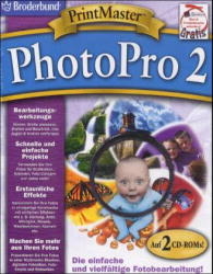 PrintMaster Photo Pro 2, 2 CD-ROMs