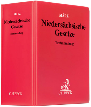 Niedersächsische Gesetze - Gert März; Wolfgang Hübner; Gustav Beushausen