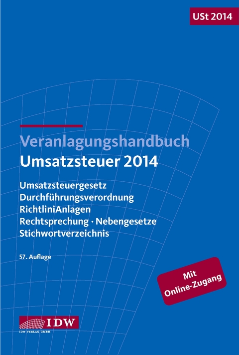 Veranlagungshandbuch Umsatzsteuer 2014 - 