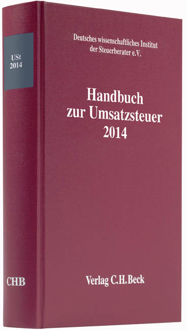 Handbuch zur Umsatzsteuer 2014 - 