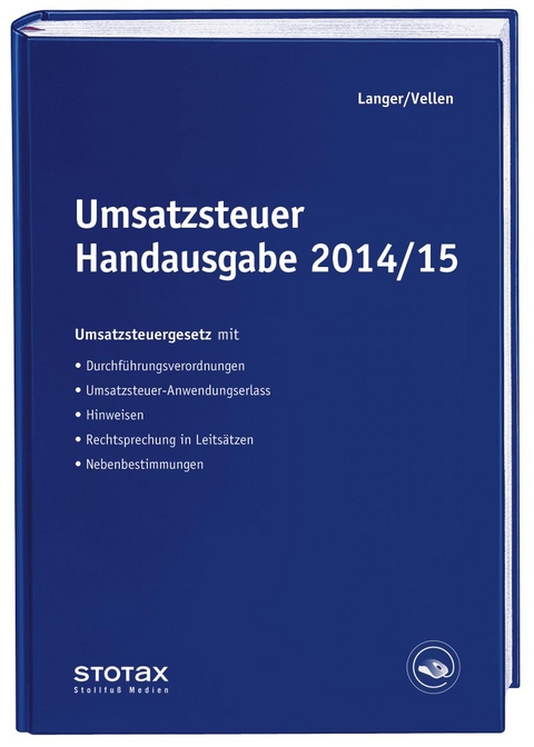 Umsatzsteuer Handausgabe 2014/15 - Michael Langer