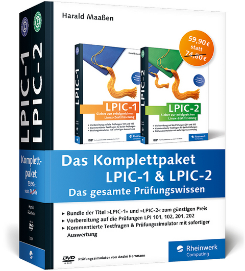 Das Komplettpaket LPIC-1 & LPIC-2 - Harald Maaßen