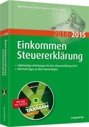 Einkommensteuererklärung 2014/2015 - Willi Dittmann, Dieter Haderer, Rüdiger Happe