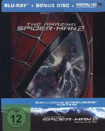 The Amazing Spider-Man 2: Rise of Electro, SteelBook, 2 Blu-rays + Digital HD UV
