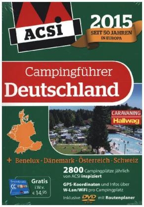 ACSI Campingführer Deutschland 2015 mit DVD - 