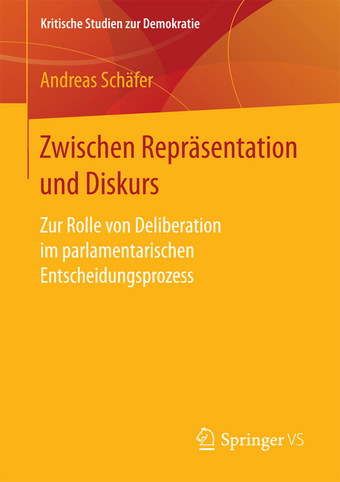 Zwischen Repräsentation und Diskurs -  Andreas Schäfer