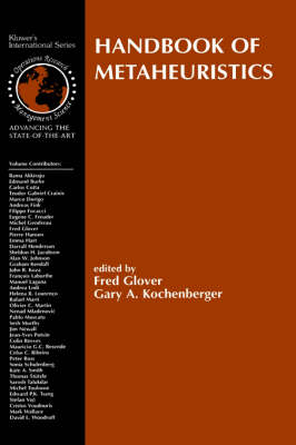 Handbook of Metaheuristics - 