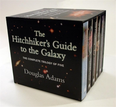 The Hitchhiker's Guide to the Galaxy - 5 Audiobook box set & bonus DVD - Douglas Adams