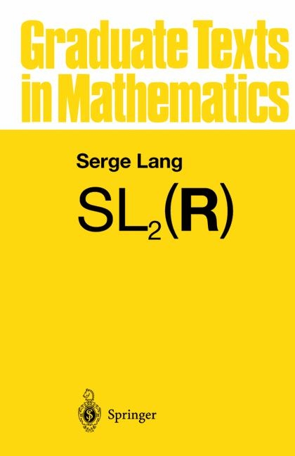 SL2(R) -  S. Lang