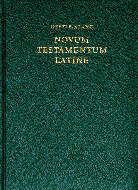 Novum Testamentum Latine - 