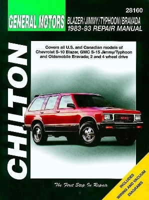 Chevrolet Blazer/Jimmy/Typhoon/Bravada (83 - 93) (Chilton) -  Haynes Publishing