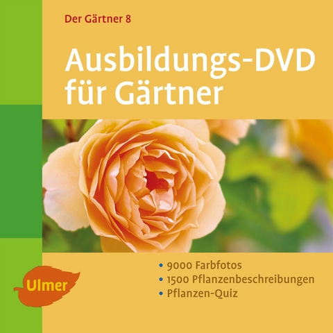 Der Gärtner 8. Ausbildungs-DVD für Gärtner - Peter Dietze, Herbert Beer, Burkhard Bohne
