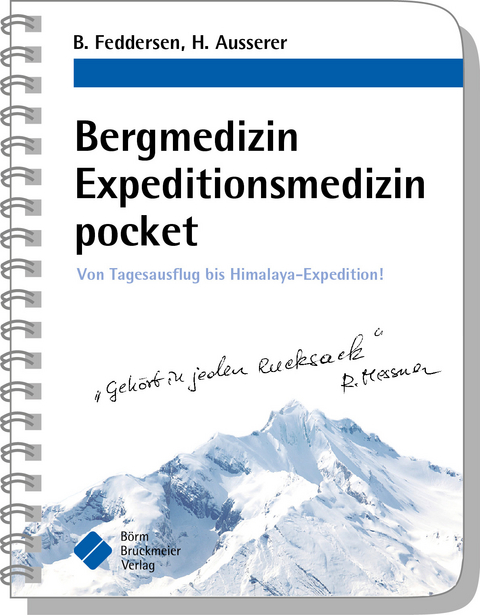 Bergmedizin Expeditionsmedizin pocket - Berend Feddersen, Harald Ausserer