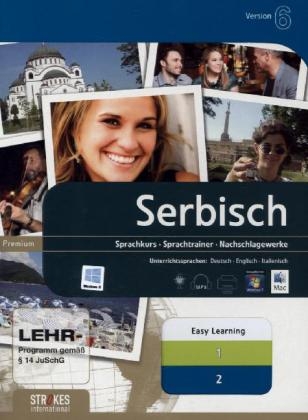 Easy Learning Serbisch 1+2 Kombipaket für Anfänger und Fortgeschrittene A1-B2