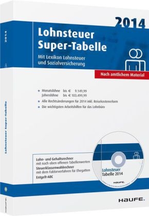 Lohnsteuer Super-Tabelle 2014