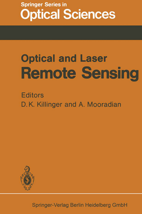 Optical and Laser Remote Sensing - 