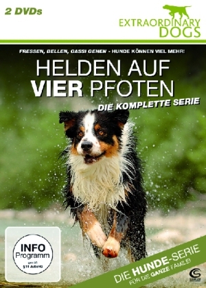 Helden auf vier Pfoten - Extraordinary Dogs, 2 DVDs