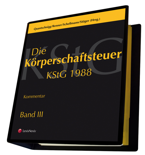 Die Körperschaftsteuer (KStG 1988) - Peter Quantschnigg, Bernhard Renner, Gottfried Schellmann, Reinhard Stöger