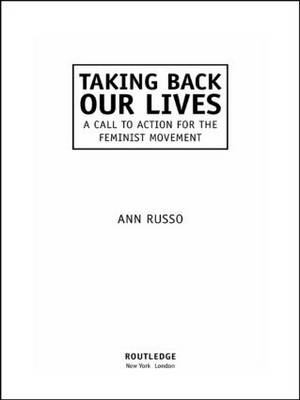 Taking Back Our Lives -  Ann Russo