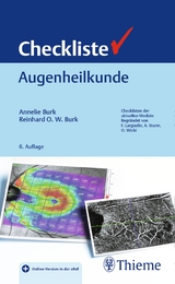 Checkliste Augenheilkunde - Annelie Burk, Reinhard Burk
