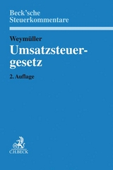 Umsatzsteuergesetz - Weymüller, Rainer
