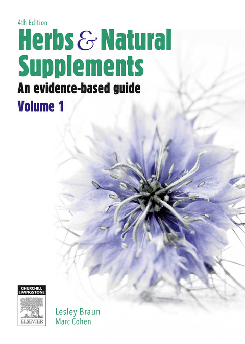 Herbs and Natural Supplements, Volume 1 -  Lesley Braun,  Marc Cohen