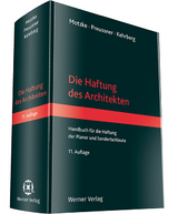 Haftung des Architekten - Motzke, Gerd; Preussner, Mathias; Kehrberg, Jan