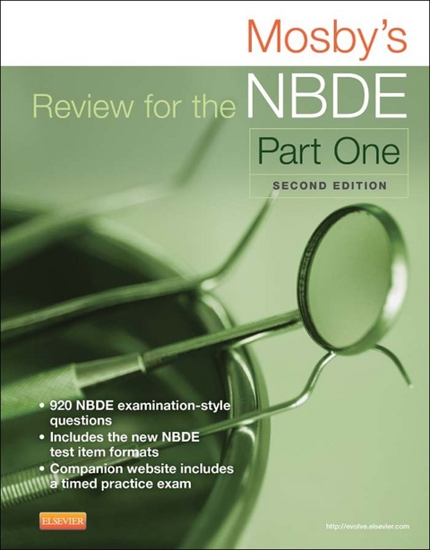 Mosby's Review for the NBDE Part I -  Mosby