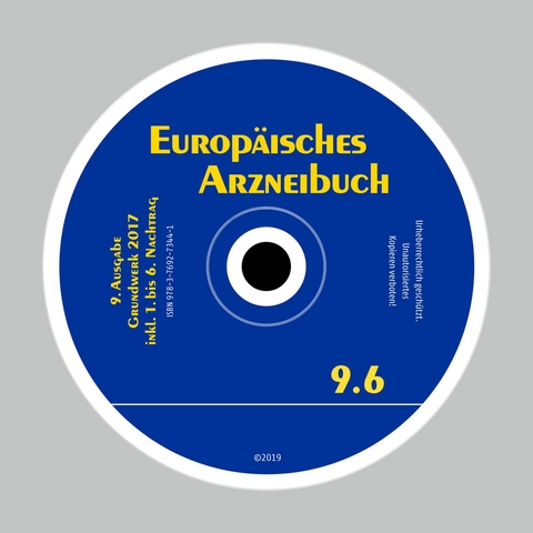 Europäisches Arzneibuch Digital, 9. Ausgabe, 6. Nachtrag