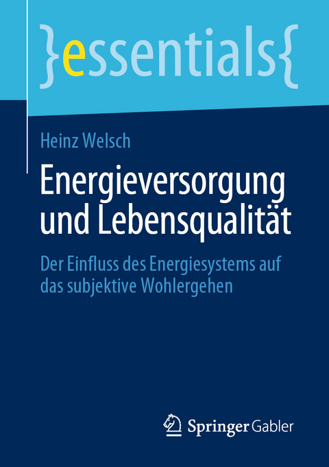 Energieversorgung und Lebensqualität - Heinz Welsch