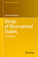 Design of Observational Studies - Rosenbaum, Paul R.