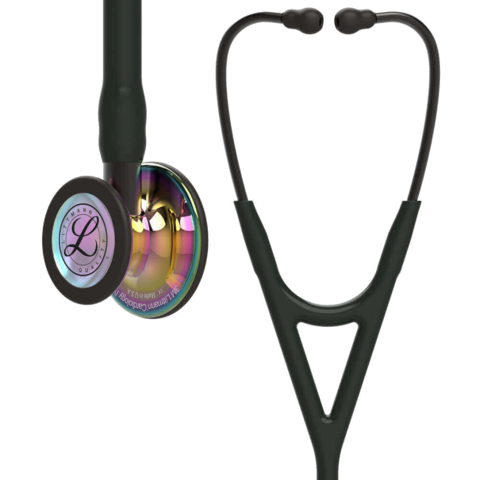 Littmann Cardiology IV Stethoskop Black Polished Rainbow Edition