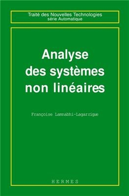 ANALYSE DES SYSTEMES NON LINEAIRES TRAIT -  Lamnahbi