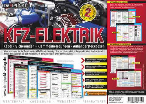 Info-Tafel-Set Kfz-Elektrik -  Schulze Media GmbH