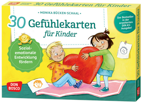 30 Gefühlekarten für Kinder - Monika Bücken-Schaal