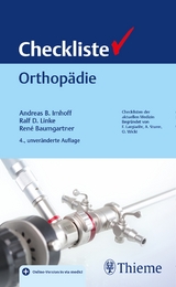 Checkliste Orthopädie - Imhoff, Andreas B.; Linke, Ralf; Baumgartner, René