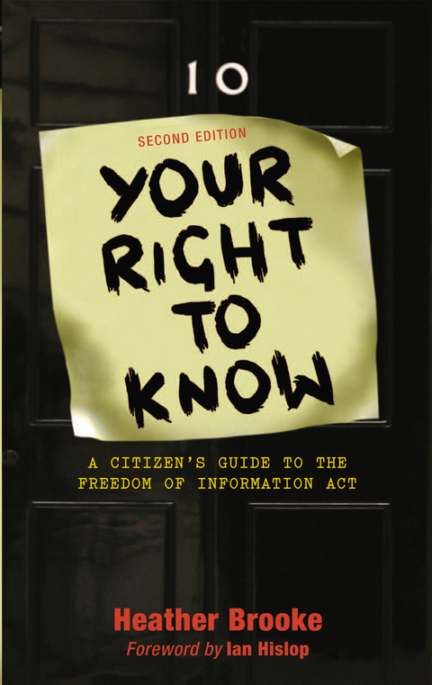 Your Right to Know -  Heather Brooke