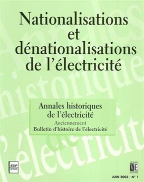 ANNALES HISTORIQUES DE L'ELECTRICITE 20 -  Collectif