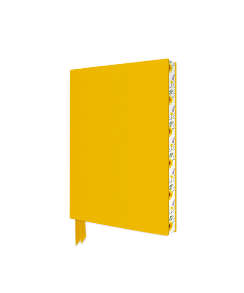 Sunny Yellow Artisan Pocket Journal (Flame Tree Journals) - 