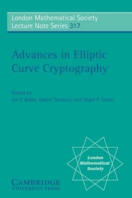 Advances in Elliptic Curve Cryptography - 