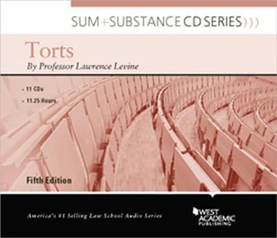 Sum and Substance Audio on Torts - Larry Levine