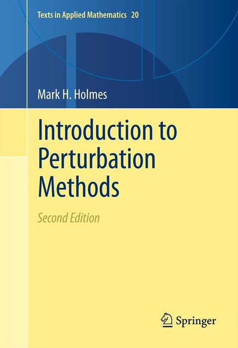 Introduction to Perturbation Methods -  Mark H. Holmes