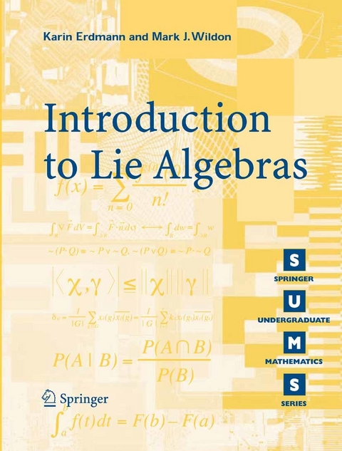 Introduction to Lie Algebras -  K. Erdmann,  Mark J. Wildon