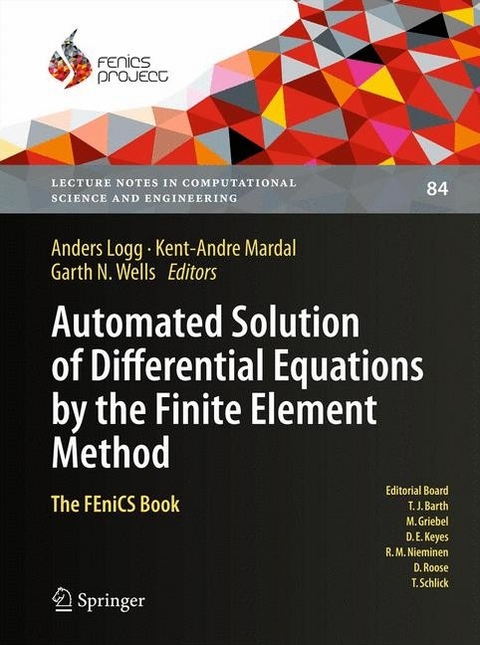 Automated Solution of Differential Equations by the Finite Element Method - 