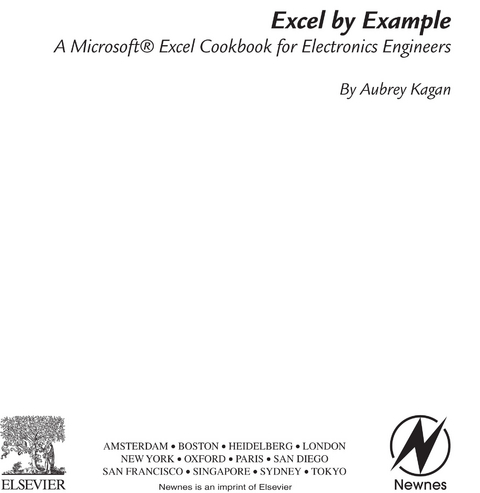 Excel by Example -  Aubrey Kagan