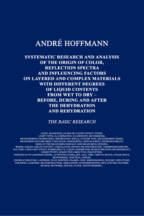 Systematic Research and Analysis of the Origin of Color, Reflection Spectra and Influencing Factors on Layered and Complex Materials (Peer Reviewed) - Hoffmann André