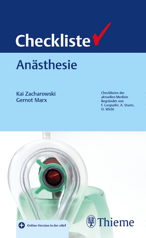 Checkliste Anästhesie - 